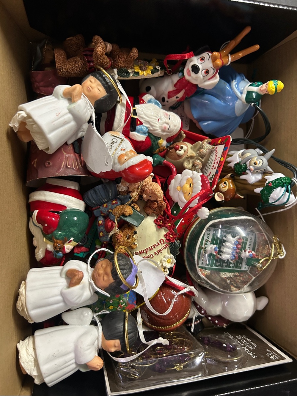 Disney / Hallmark Christmas 25 Assorted ornaments and more